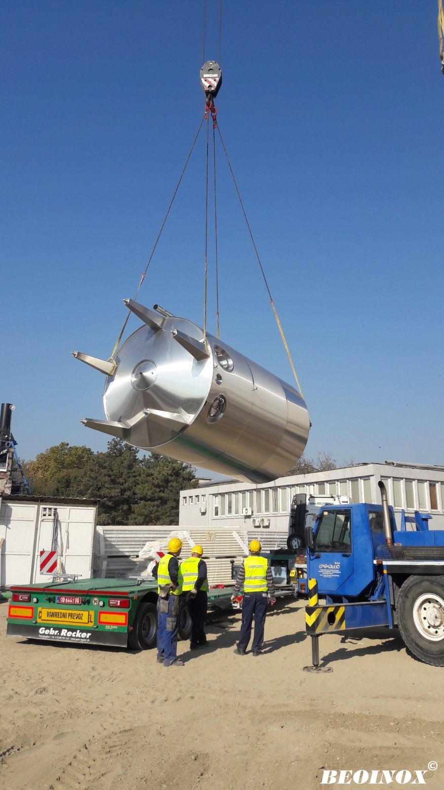Beoinox | Reservoirs, vessels, tanks and siloses